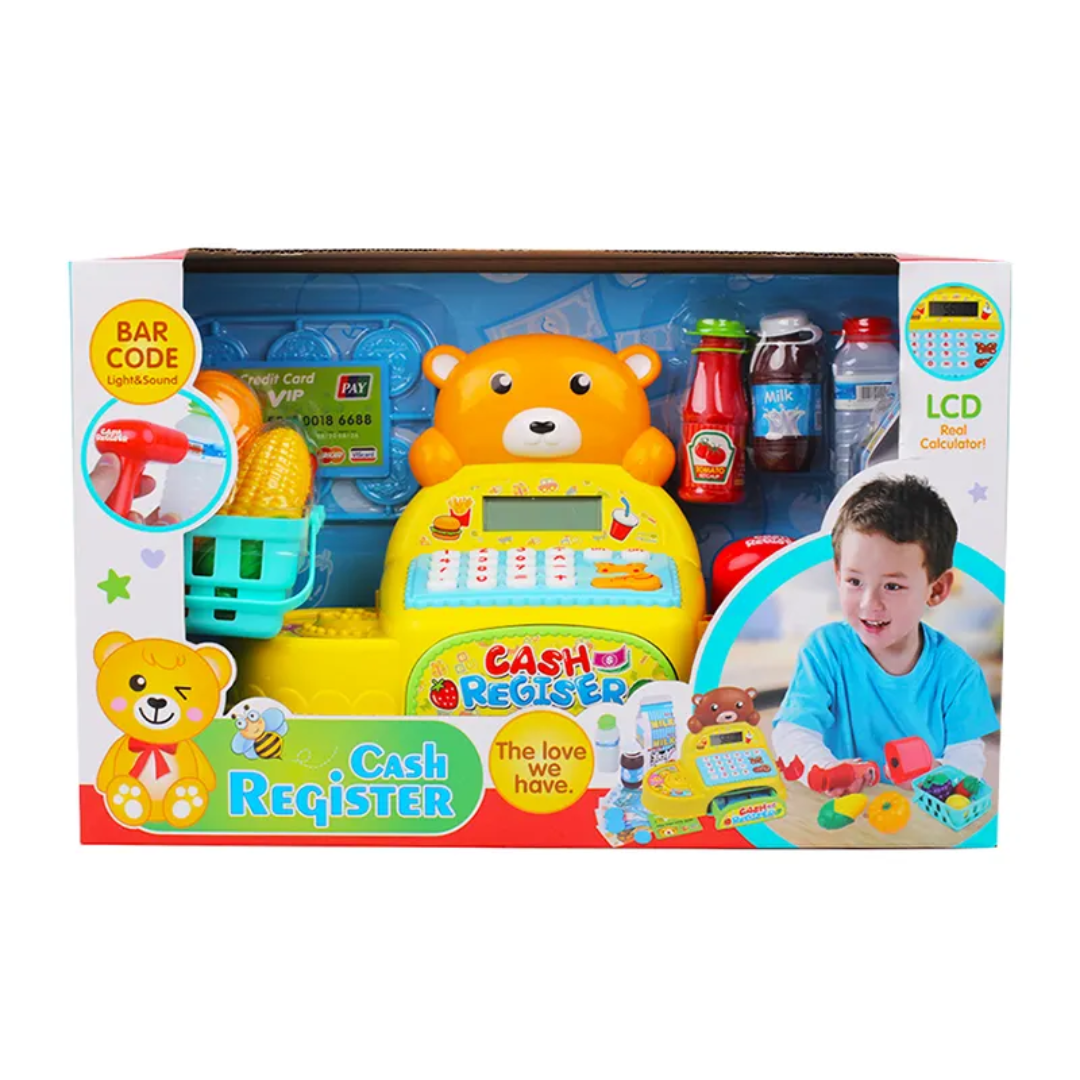 Kids toy cash register
