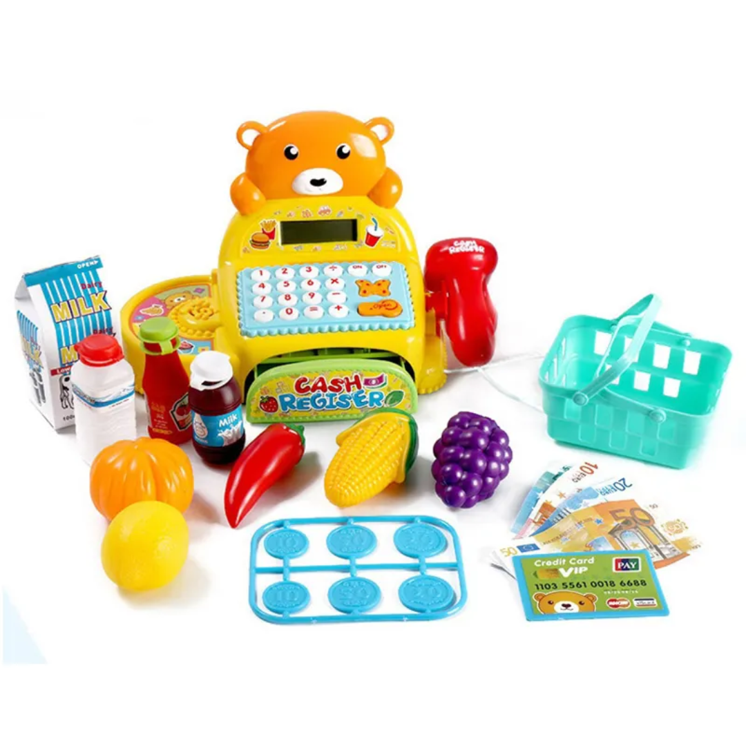 Kids toy cash register