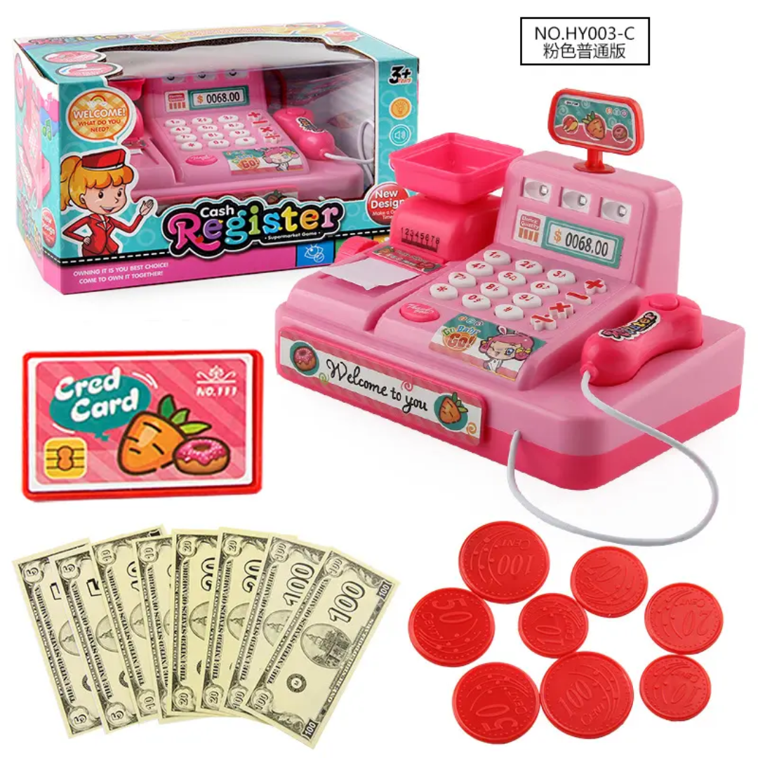 Kids toy cash register