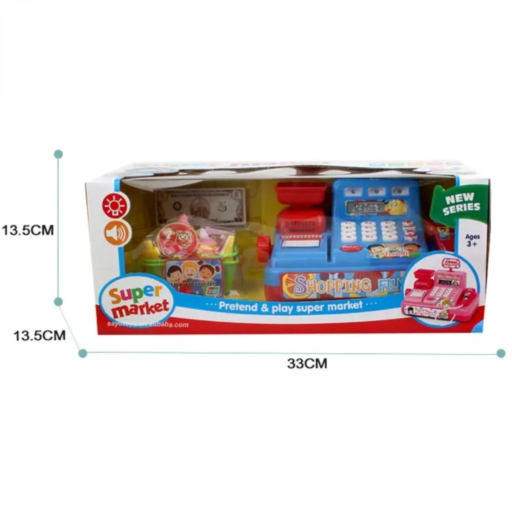 Kids toy cash register