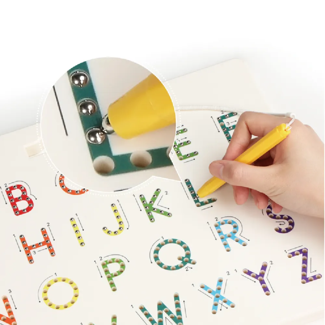 MAGNETIC STEEL BALL DRAWING BOARD