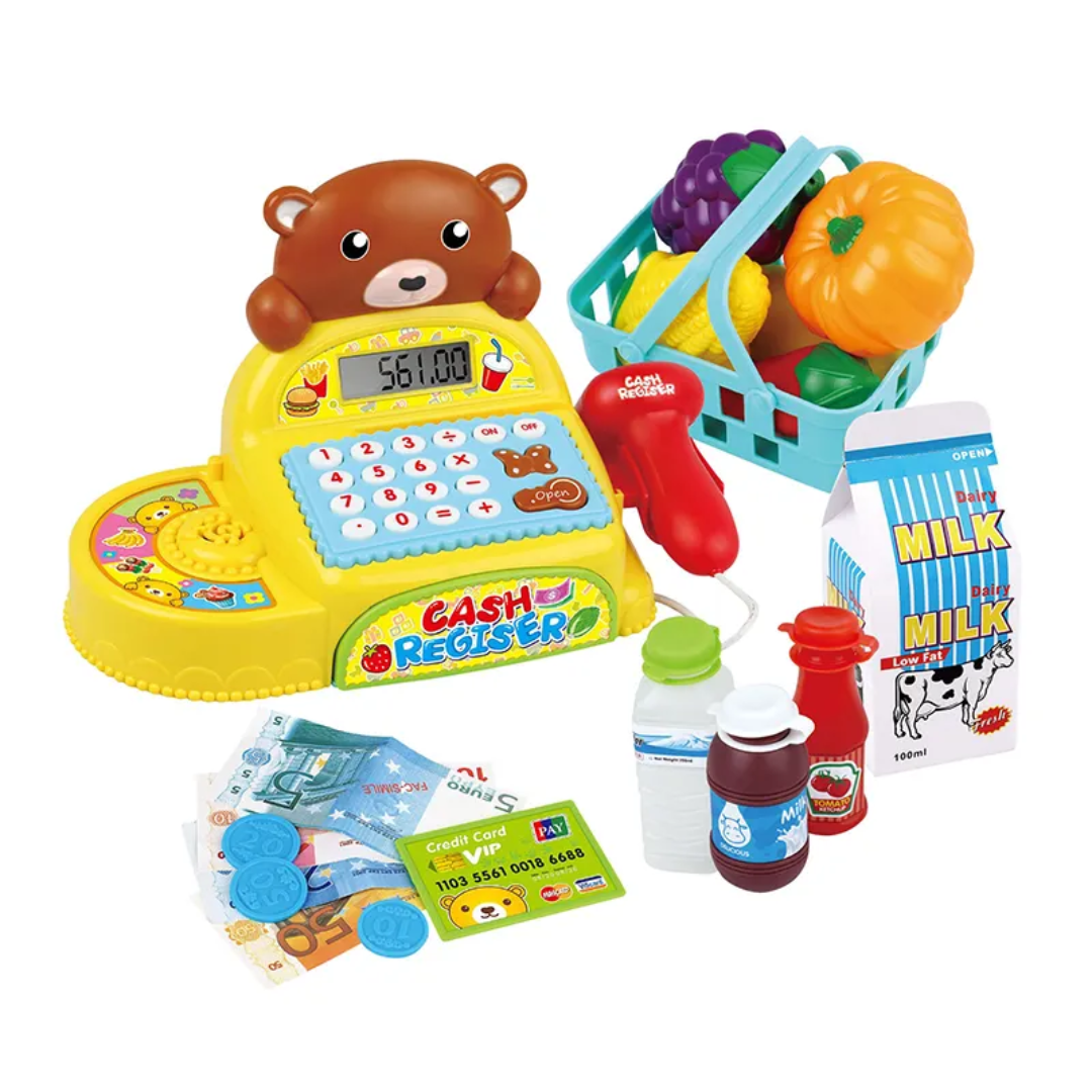 Kids toy cash register