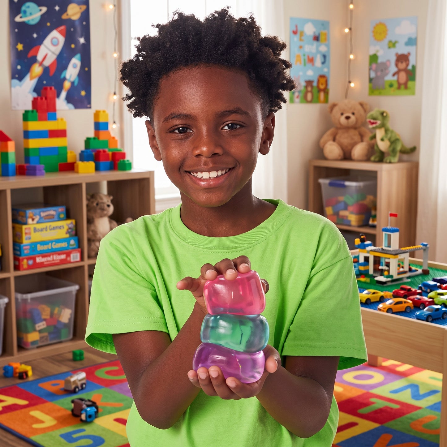 NeeDoh Nice Cube Squishy – Fun Sensory Fidget Toy